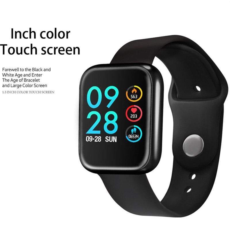 Smart Watch Smart wristband with heart rate blood pressure waterproof watch for ios android